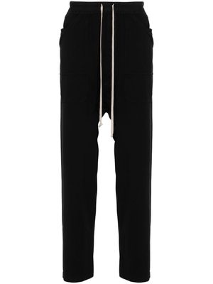 Rick Owens DRKSHDW organic-cotton drop-crotch trousers - Black