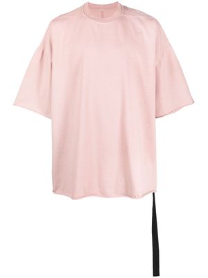 Rick Owens DRKSHDW oversized cotton T-shirt - Pink