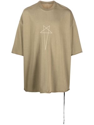 Rick Owens DRKSHDW Pentagram cotton T-shirt - Green