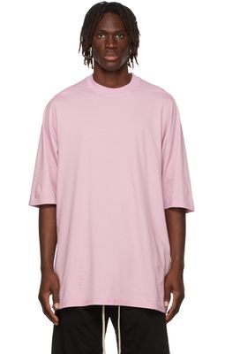 Rick Owens Drkshdw Pink Jumbo T-Shirt
