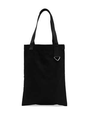 Rick Owens DRKSHDW plain cotton tote bag - Black