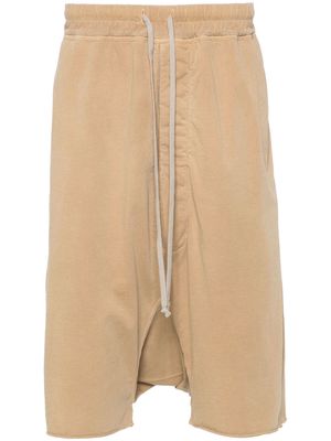 Rick Owens DRKSHDW Pods drop-crotch shorts - Neutrals