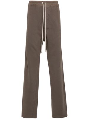Rick Owens DRKSHDW Pusher high-waist straight leg trousers - Brown
