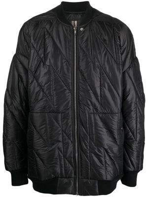 Rick Owens DRKSHDW quilted padded bomber jacket - Black