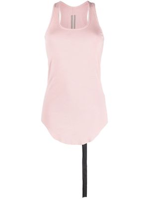 Rick Owens DRKSHDW ribbed cotton tank top - Pink