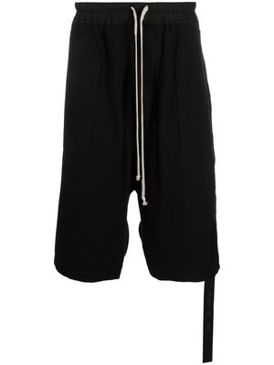 Rick Owens DRKSHDW Rick's Bela cotton shorts - Black