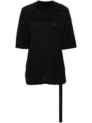 Rick Owens DRKSHDW seam-detail cotton T-shirt - Black