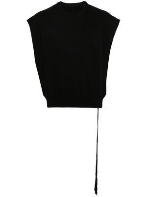Rick Owens DRKSHDW SL Tatlin sleeveless sweatshirt - Black