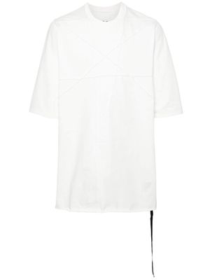 Rick Owens DRKSHDW star-embroidery cotton sweatshirt - White