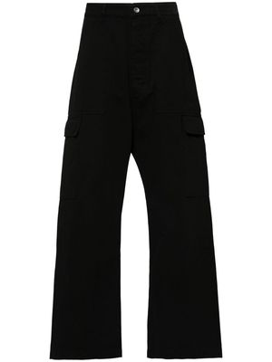 Rick Owens DRKSHDW straight-leg cargo pants - Black