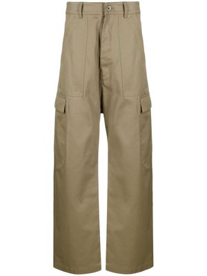Rick Owens DRKSHDW straight-leg cargo trousers - Green