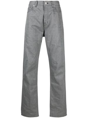 Rick Owens DRKSHDW straight-leg cotton jeans - Grey