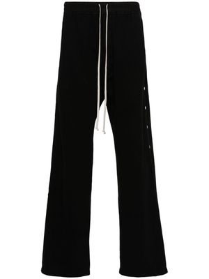 Rick Owens DRKSHDW straight-leg jersey trousers - Black