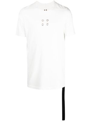 Rick Owens DRKSHDW stud-detail cotton T-shirt - White