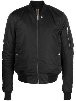 Rick Owens DRKSHDW stud-detail zipped bomber jacket - 09 BLACK