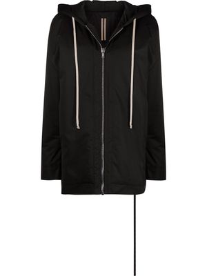 Rick Owens DRKSHDW tassel-detail hooded jacket - Black