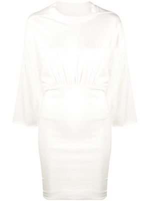 Rick Owens DRKSHDW Tommy cinched-waist dress - White