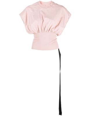 Rick Owens DRKSHDW Tommy cropped blouse - Pink