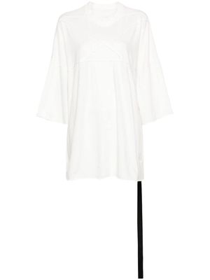 Rick Owens DRKSHDW Tommy T patchwork T-shirt - White