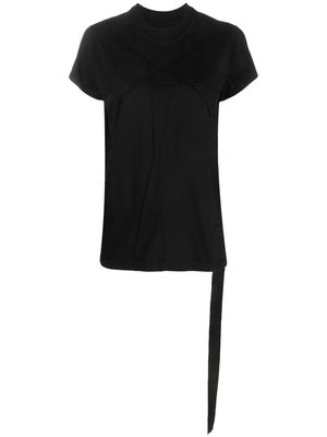 Rick Owens DRKSHDW tonal-stitching cotton T-Shirt - Black