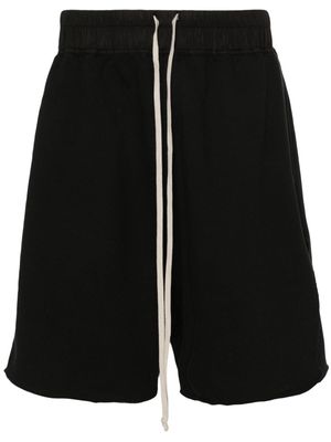 Rick Owens DRKSHDW Trucker drop-crotch track shorts - Black