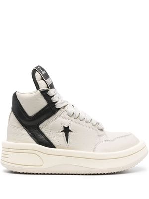 Rick Owens DRKSHDW x Converse TurboWPN leather sneakers - Grey