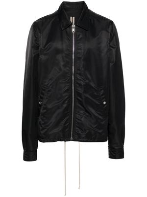 Rick Owens DRKSHDW zip-up shirt jackert - Black