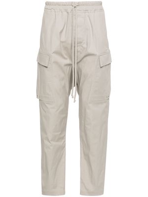 Rick Owens drop-crotch cargo trousers - Grey