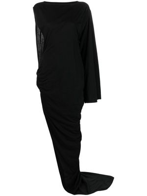 Rick Owens Edfu asymmetric gown - Black