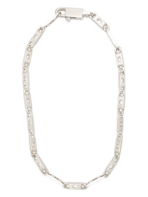 Rick Owens EDFU chain-link necklace - Silver