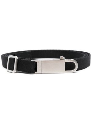 Rick Owens EDFU Disco belt - Black