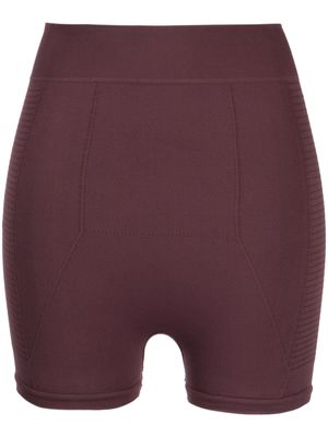Rick Owens elasticated-waist track shorts - Red