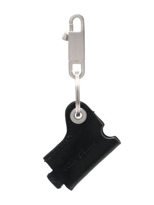 Rick Owens engraved logo mini lighter holder - Black