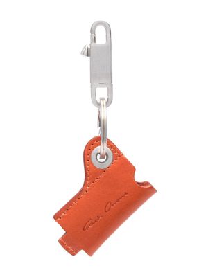 Rick Owens engraved logo mini lighter holder - Orange