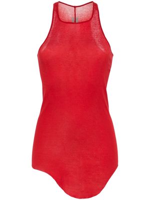 Rick Owens Forever Basic cotton tank top - Red