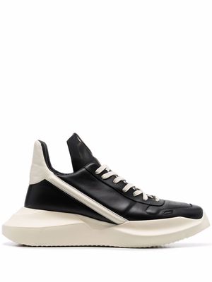 Rick Owens Geo Geth Runners high-top sneakers - Black
