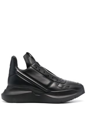 Rick Owens Geth leather sneakers - Black