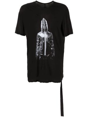 Rick Owens graphic-print cotton T-shirt - Black