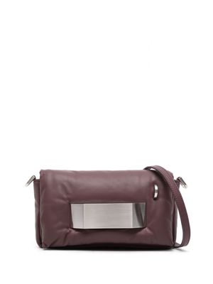 Rick Owens Griffin quilted crossbody bag - Purple