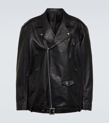 Rick Owens Jumbo Luke Stooges leather jacket