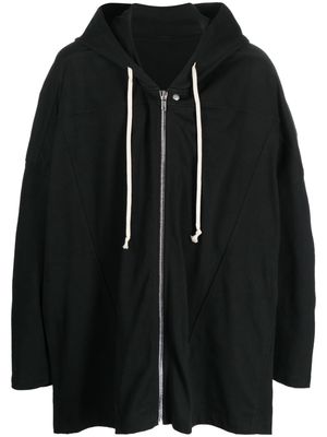 Rick Owens Jumbo Peter oversized cotton hoodie - Black