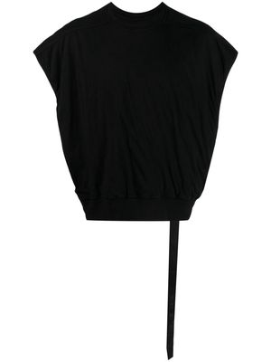 Rick Owens Jumbo Tatlin sleeveless organic cotton sweatshirt - Black