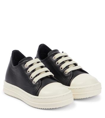 Rick Owens Kids Baby leather sneakers