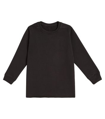 Rick Owens Kids Babygeo cotton jersey hoodie