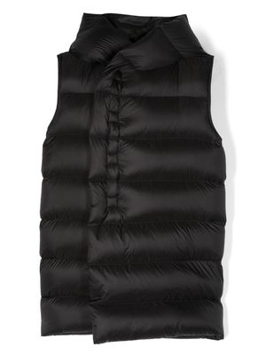 Rick Owens Kids padded feather-down gilet - Black