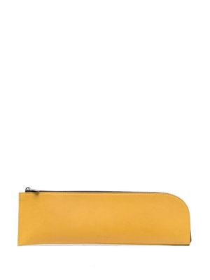 Rick Owens leather pencil case - Yellow