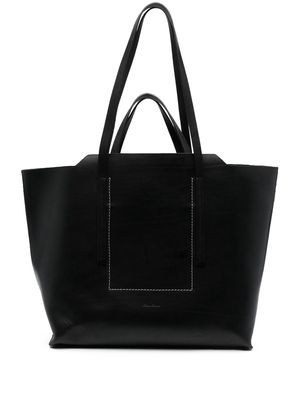 Rick Owens leather tote bag - Black