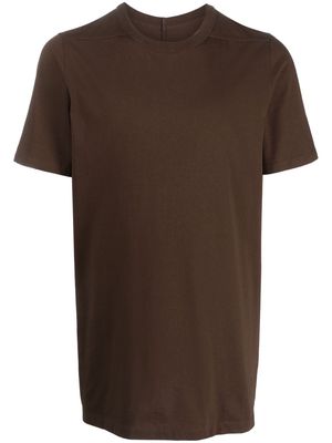 Rick Owens Level organic cotton T-shirt - Brown