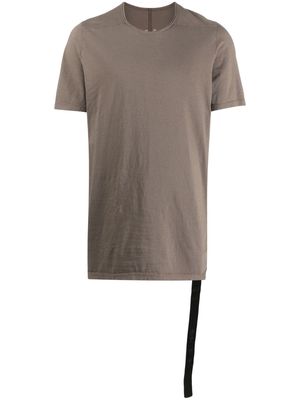 Rick Owens Level strap-detail T-shirt - Brown
