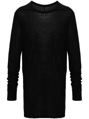 Rick Owens Level T long-sleeve T-shirt - Black